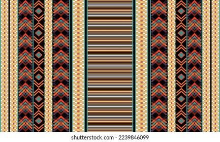 Geometric striped pattern folklore ornament. Tribal ethnic vector texture ornate elegant luxury style. Figure tribal embroidery. Aztec Indian, Scandinavian, Gypsy, Mexican, African, folk patterns.