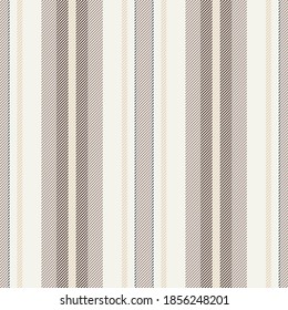 Geometric stripes background in beige. Stripe pattern vector. Seamless wallpaper striped fabric texture.