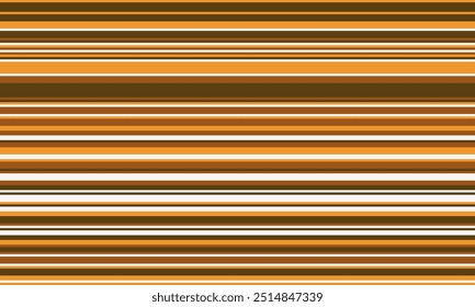 Geometric stripes seamless vector pattern with horizontal lines in varied colours, creating an abstract background. Ideal for textile design, wallpaper, or graphic prints.