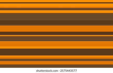 Geometric stripes seamless vector pattern with horizontal lines in varied colours, creating an abstract background. Ideal for textile design, wallpaper, or graphic prints.