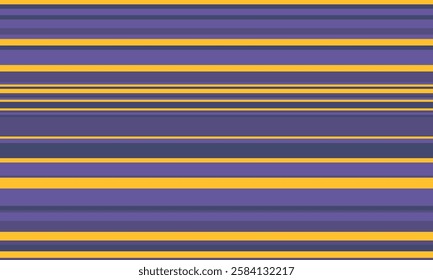 Geometric stripes seamless vector pattern with horizontal lines in varied colours, creating an abstract background. Ideal for textile design, wallpaper, or graphic prints.