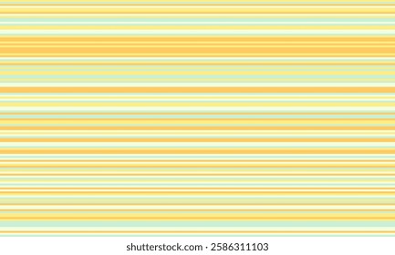 Geometric stripes seamless vector pattern with horizontal lines in varied colours, creating an abstract background. Ideal for textile design, wallpaper, or graphic prints.