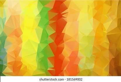 Geometric strips background in autumn colors