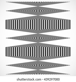 Geometric structure of vertical lines, stripes. Abstract monochrome element