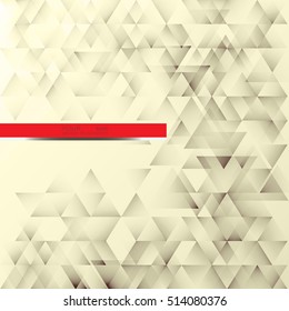 Geometric style abstract background