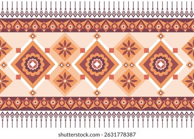 It is a geometric style design. Used to assemble fabric patterns for clothes, bags or as a black ground surface of various objects or used in art.