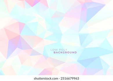 geometric style low poly texture vibrant background design vector