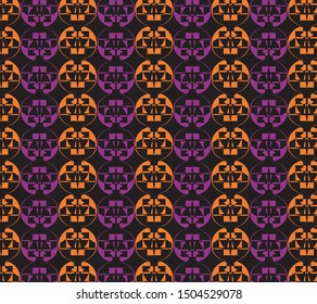 Geometric style shape cloth pattern design for fashion and decorative background and wallpaper