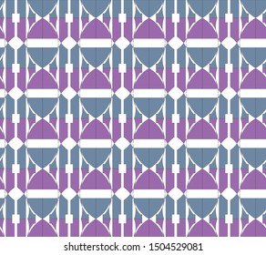 Geometric style shape cloth pattern design for fashion and decorative background and wallpaper