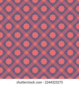 Geometric style vector pattern design