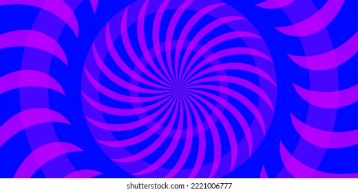 Geometric summer pattern with sunny abstract circle. Sun with rays. Vector illustration