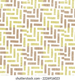 Geometric summer seamless pattern set. Flat, monochromatic, vector chevron geometric pattern