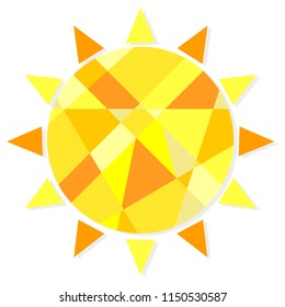 Geometric sun design