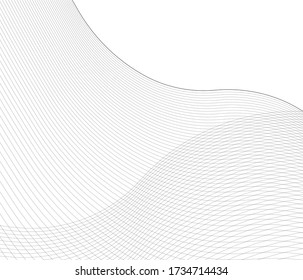 
geometric surface wave abstract architecture 3d