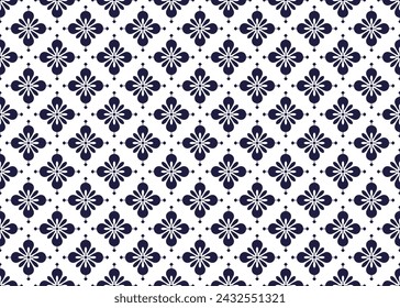 geometric symbol flower ethnic fabric seamless pattern for cloth carpet wallpaper background wrapping etc.