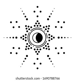 geometric tattoo design simple ink