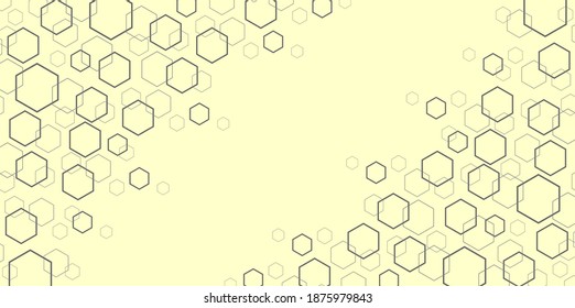 Geometric technological.Background from hexagons .Geometric rhombuses.Vector illustration.	