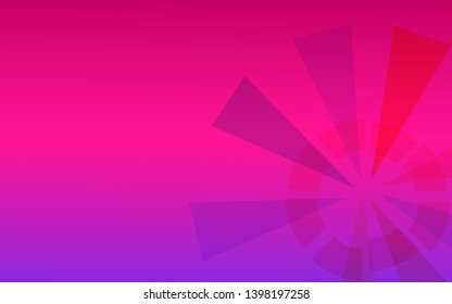geometric technology background Dynamic shapes. Vector abstract graphic design - Vector