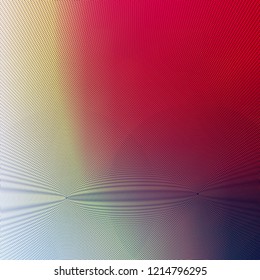 geometric technology background with gear shape. Vector abstract graphic design