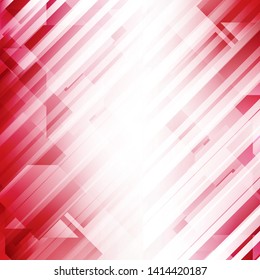 geometric technology background with gear shape. Vector abstract graphic design