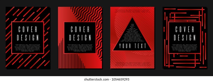 Geometric template corporate style.  Text frame surface. Can be used for poster, brochure, magazine, card, book, flyer, banner, anniversary. Trendy corporate style.