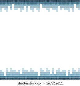 Geometric template design. Vector illustration.