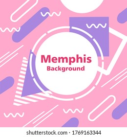 Geometric template for greeting card,flyer,brochure. vector design.