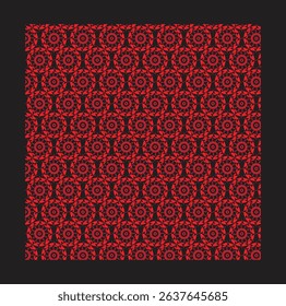 Geometric Tessellation Repeating Ornamental Pattern
