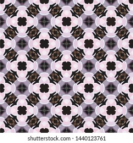 Geometric texture abstract geometric ornaments illustration. Seamless pattern for textile, print or web design