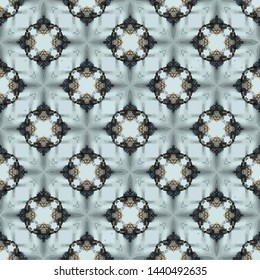 Geometric texture abstract geometric ornaments illustration. Seamless pattern for textile, print or web design