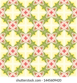Geometric texture abstract geometric ornaments illustration. Seamless pattern for textile, print or web design