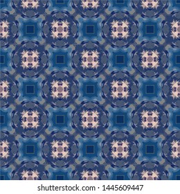 Geometric texture abstract geometric ornaments illustration. Seamless pattern for textile, print or web design
