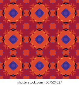 The geometric texture. Abstract geometric ornaments. Vector illustration. Pattern for textile, print or web design.
