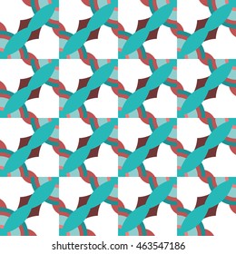 The geometric texture. Boho fashion. Colorful geometric ornaments. Vector illustration.
