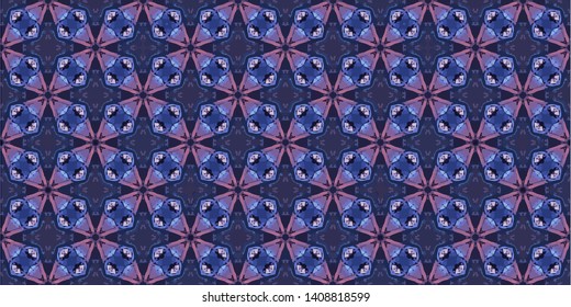 Geometric texture Boho-chic fashion. Abstract geometric ornaments illustration. Pattern for textile, print or web design