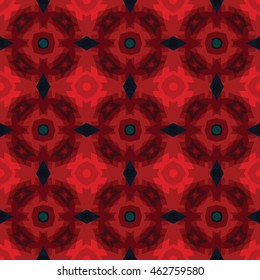 The geometric texture. Boho-chic fashion. Abstract geometric ornaments. Vector illustration.