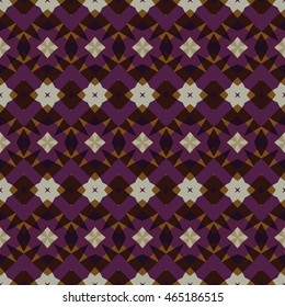 The geometric texture. Boho-chic fashion. Abstract geometric ornaments. Vector illustration. Pattern for textile, print or web design.