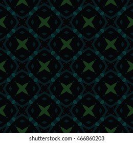 The geometric texture. Boho-chic fashion. Abstract geometric ornaments. Vector illustration. Pattern for textile, print or web design.