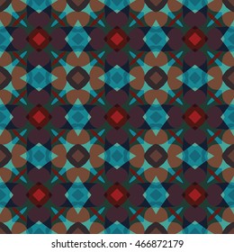 The geometric texture. Boho-chic fashion. Abstract geometric ornaments. Vector illustration. Pattern for textile, print or web design.
