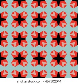 The geometric texture. Boho-chic fashion. Abstract geometric ornaments. Vector illustration. Pattern for textile, print or web design.