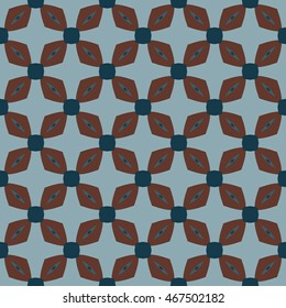 The geometric texture. Boho-chic fashion. Abstract geometric ornaments. Vector illustration. Pattern for textile, print or web design.
