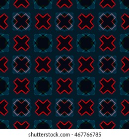 The geometric texture. Boho-chic fashion. Abstract geometric backdrop. Vector illustration. Pattern for textile, pattern fills, web page background, surface textures.