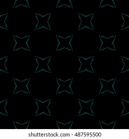 The geometric texture. Boho-chic fashion. Abstract geometric ornaments. Vector illustration. Pattern for textile, print or web design.