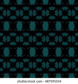 The geometric texture. Boho-chic fashion. Abstract geometric ornaments. Vector illustration. Pattern for textile, print or web design.