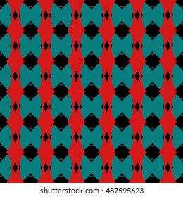 The geometric texture. Boho-chic fashion. Abstract geometric ornaments. Vector illustration. Pattern for textile, print or web design.