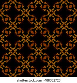 The geometric texture. Boho-chic fashion. Abstract geometric ornaments. Vector illustration. Pattern for textile, print or web design.