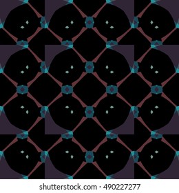 A geometric texture. Boho-chic fashion. Abstract geometric backdrop. Vector illustration. Pattern for textile, pattern fills, web page background, surface textures.