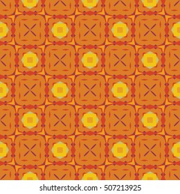 The geometric texture. Boho-chic fashion. Abstract geometric ornaments. Vector illustration. Pattern for textile, print or web design.