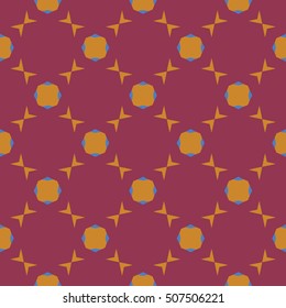 The geometric texture. Boho-chic fashion. Abstract geometric ornaments. Vector illustration. Pattern for textile, print or web design.
