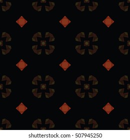 The geometric texture. Boho-chic fashion. Abstract geometric ornaments. Vector illustration. Pattern for textile, print or web design.